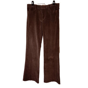 Banana Republic Brown Women Corduroy Stretched Boot Cut Pants. Size 30, Rise 10"